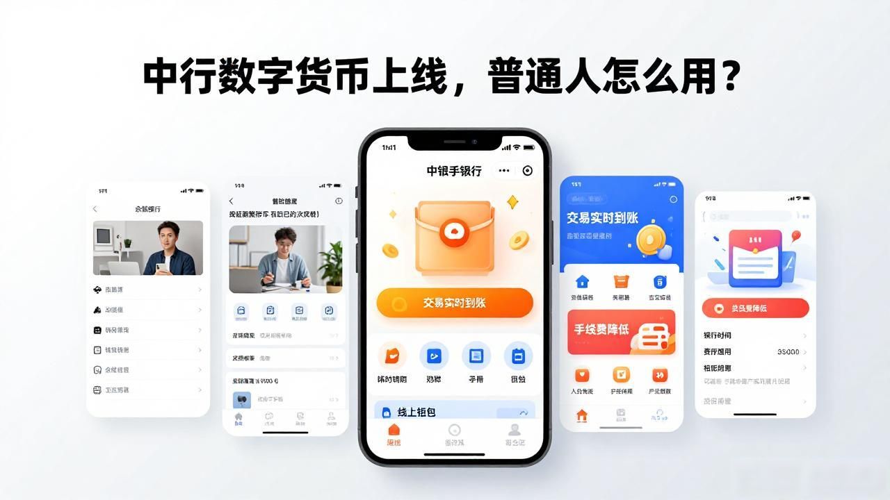 中行数字货币上线，普通人怎么用？