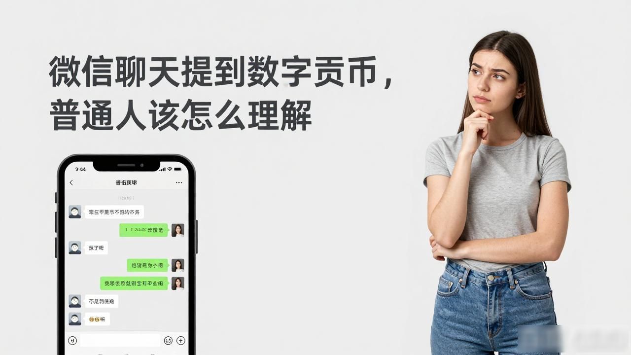 微信聊天提到数字货币,普通人该怎么理解
