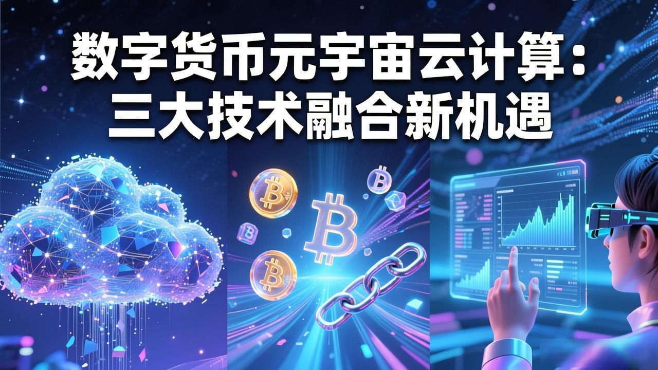 数字货币元宇宙云计算:三大技术融合新机遇