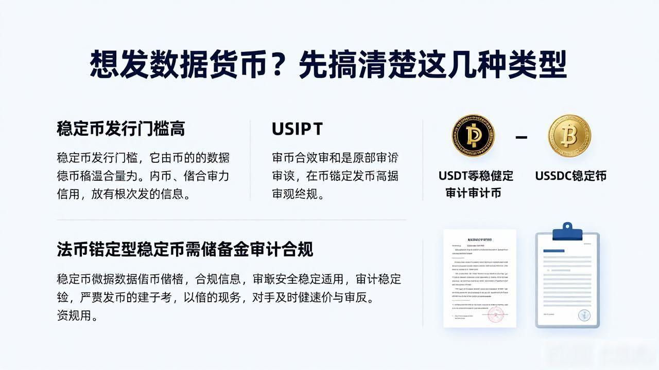 想发数字货币?先搞清楚这几种类型