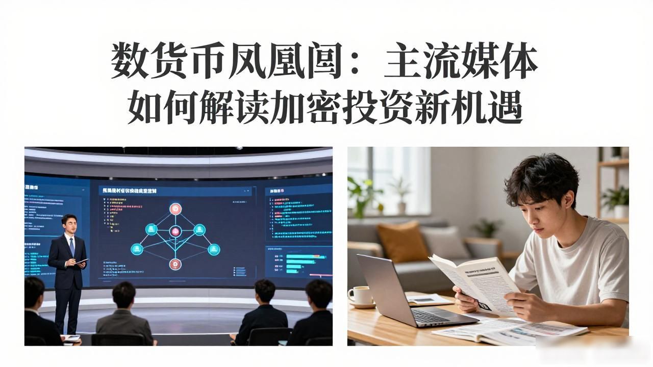 数字货币凤凰网：主流媒体如何解读加密投资新机遇