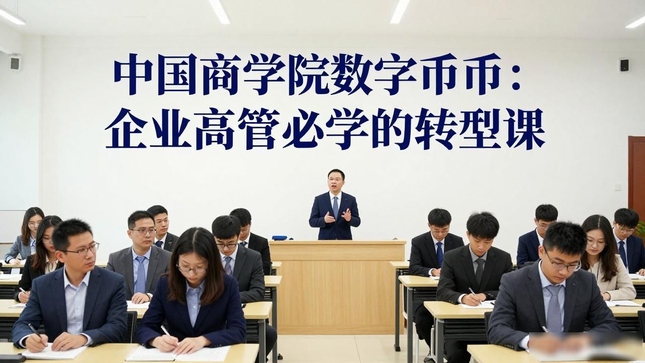 中国商学院数字货币:企业高管必学的转型课