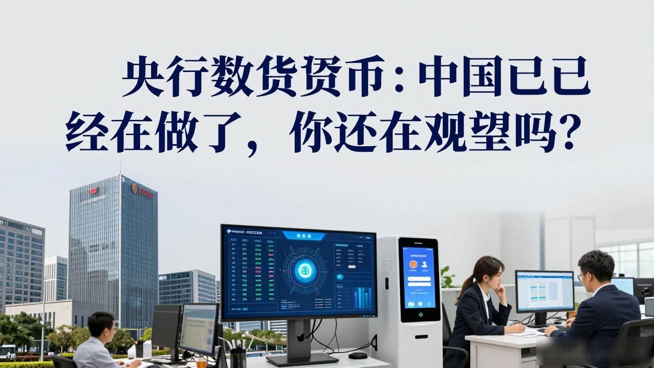 央行数字货币：中国已经在做了，你还在观望吗？