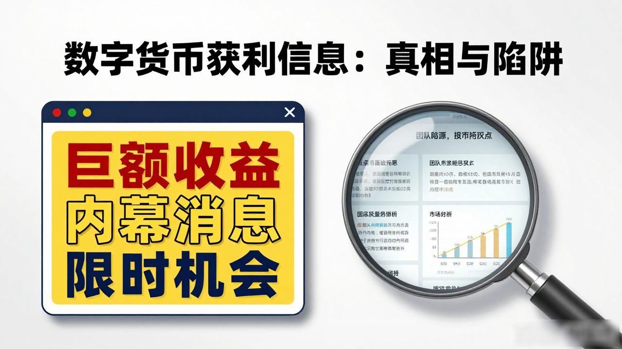 数字货币获利信息：真相与陷阱