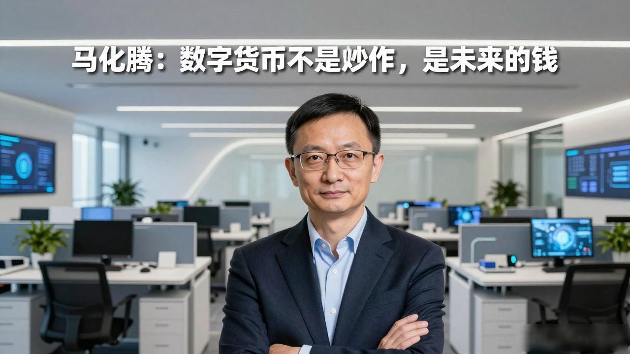 马化腾:数字货币不是炒作,是未来的钱