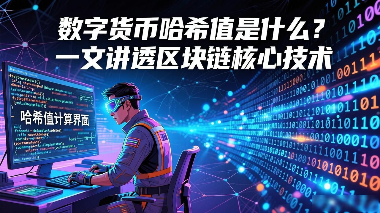 数字货币哈希值是什么？一文讲透区块链核心技术