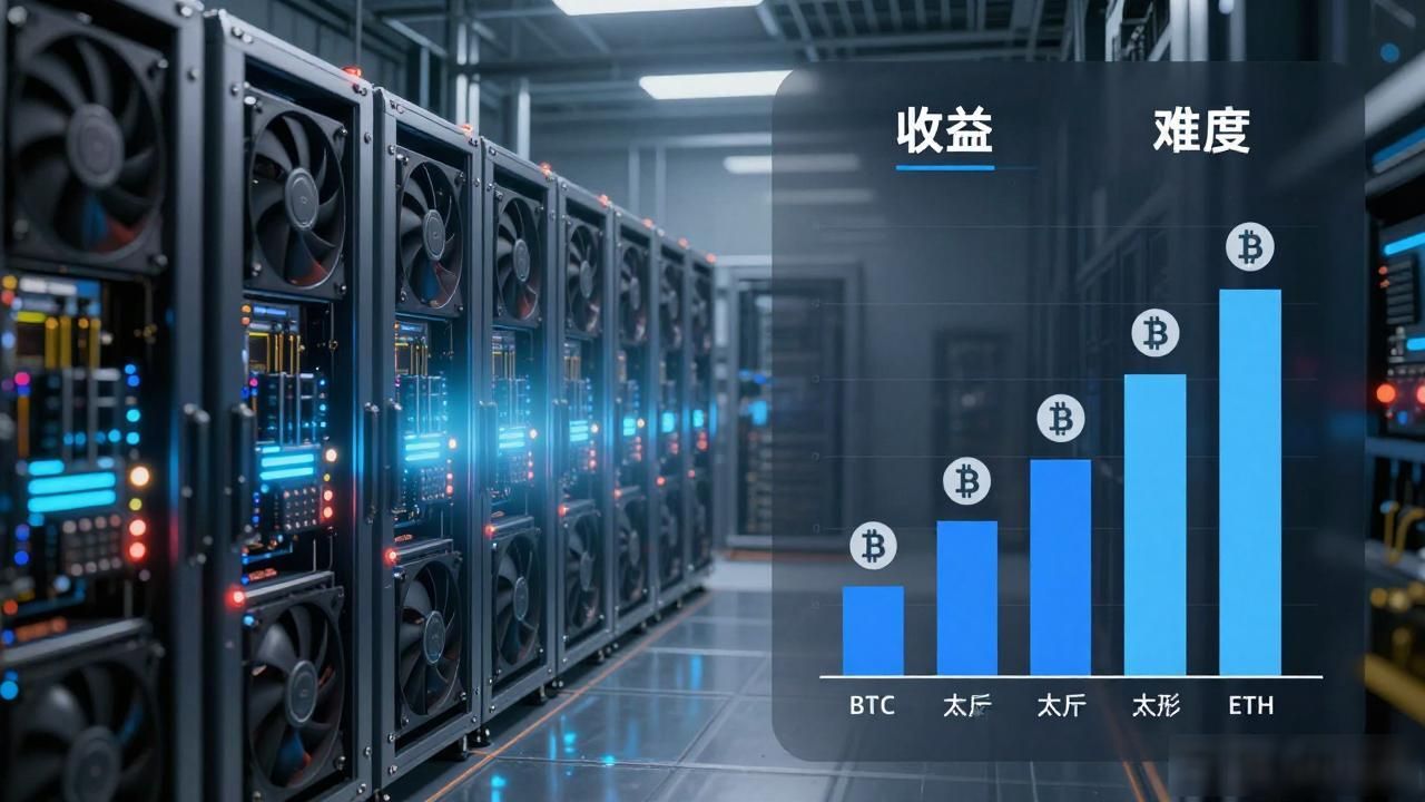 2026年挖矿最火的数字货币盘点:收益与难度对比