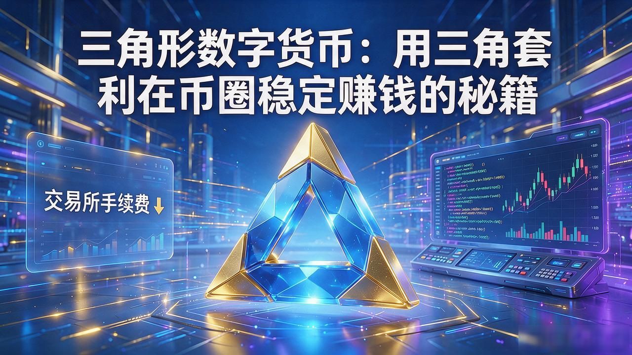 三角形数字货币:用三角套利在币圈稳定赚钱的秘籍