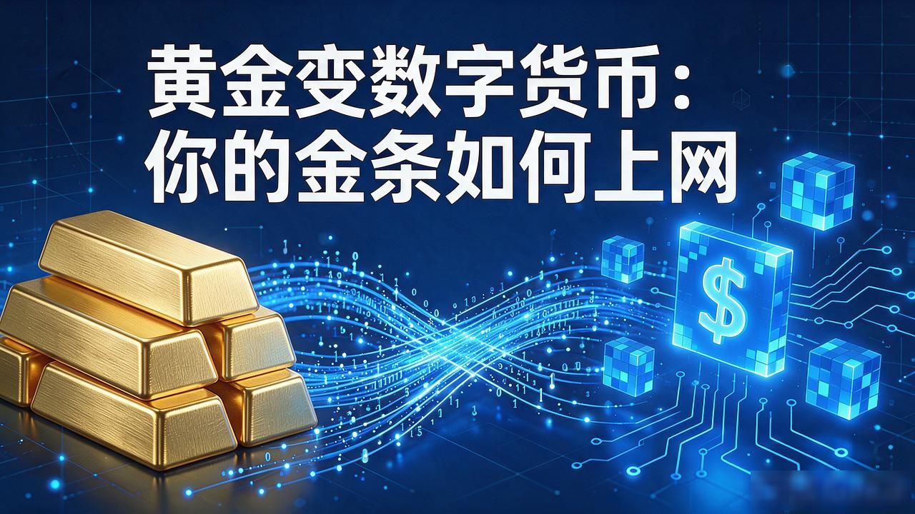 黄金变数字货币:你的金条如何上网