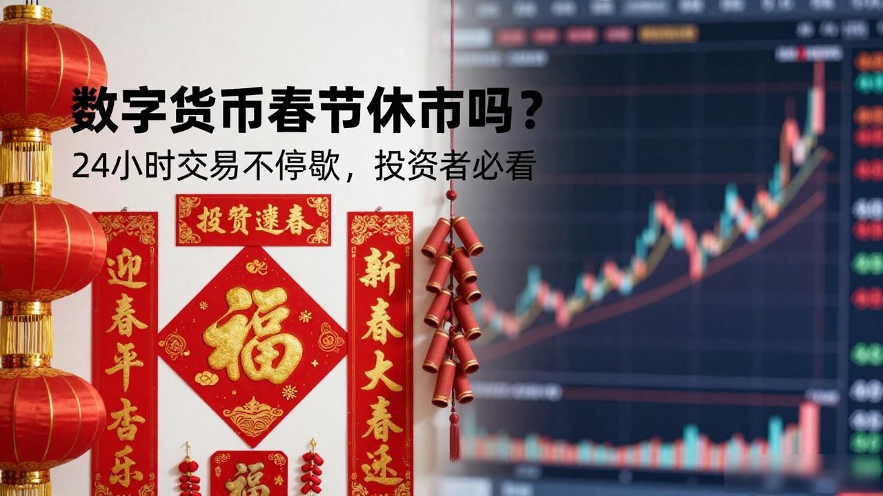 数字货币春节休市吗？24小时交易不停歇，投资者必看
