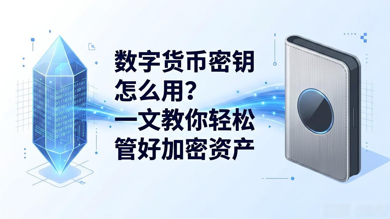 数字货币密钥怎么用?一文教你轻松管好加密资产
