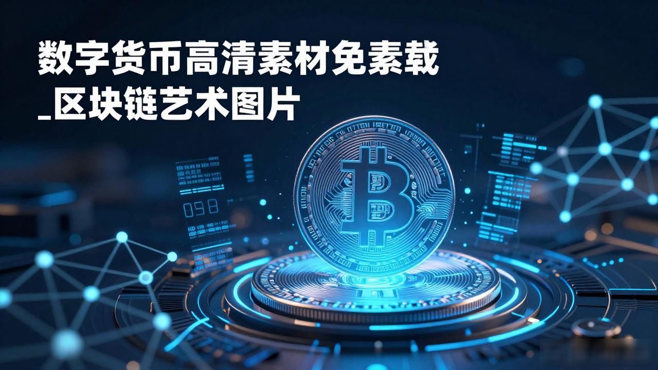数字货币高清图素材免费下载_区块链艺术图片大全