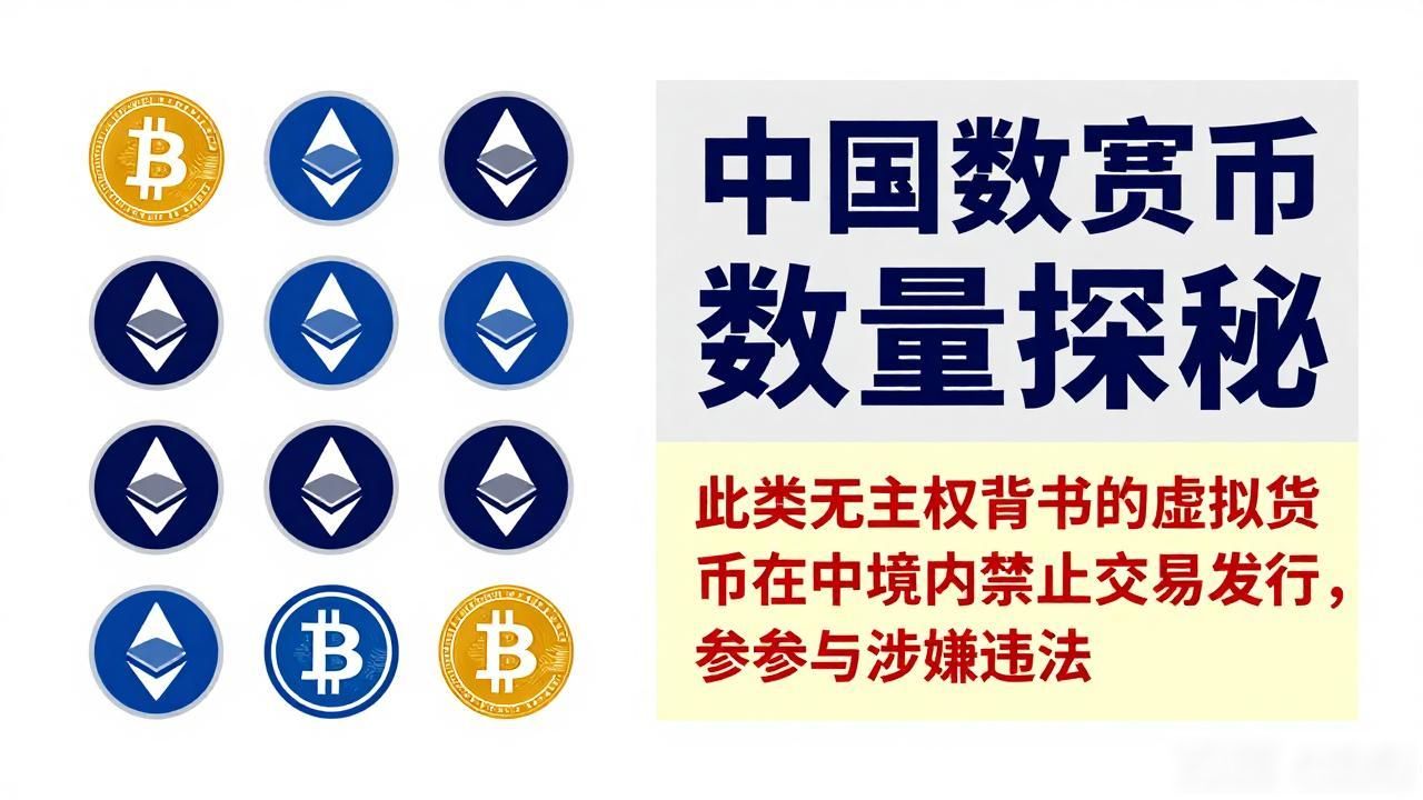 中国数字货币数量探秘