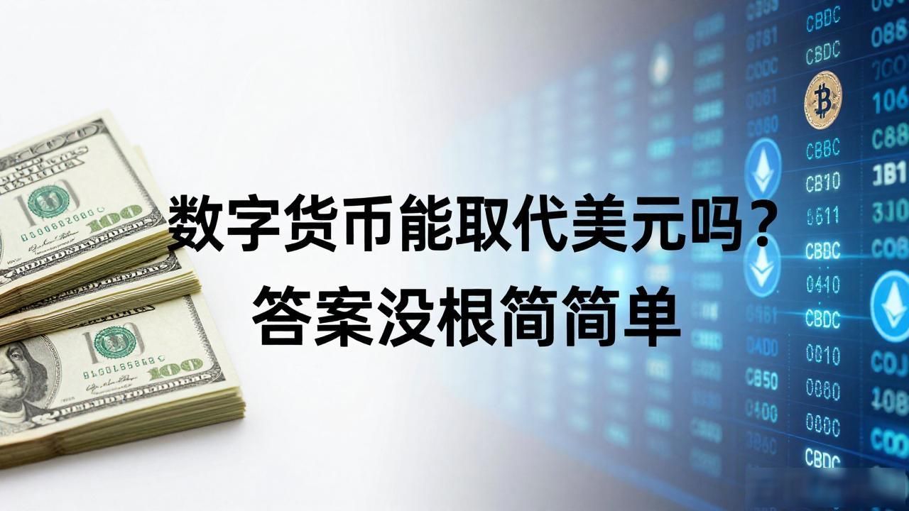 数字货币能取代美元吗？答案没那么简单