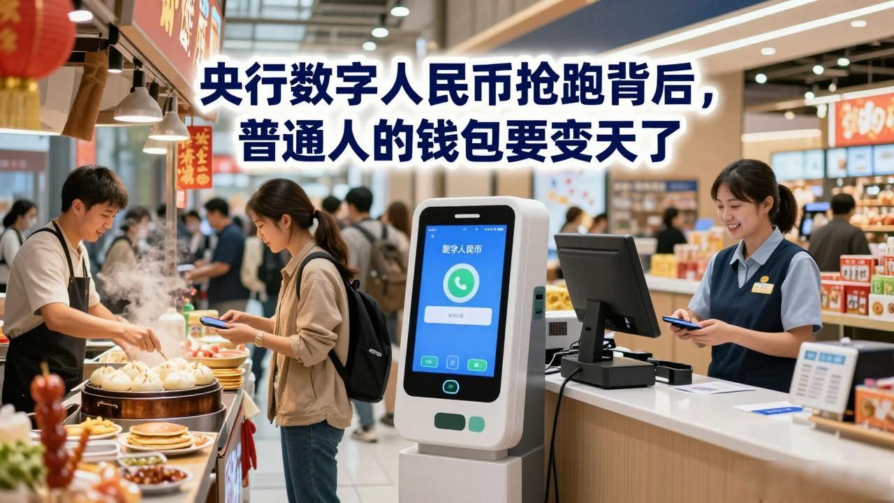 央行数字人民币抢跑背后,普通人的钱包要变天了