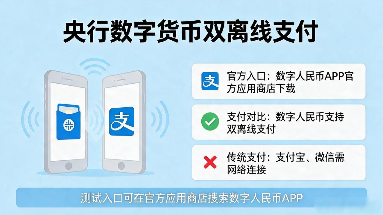 央行数字货币测试入口在哪?官方链接怎么找