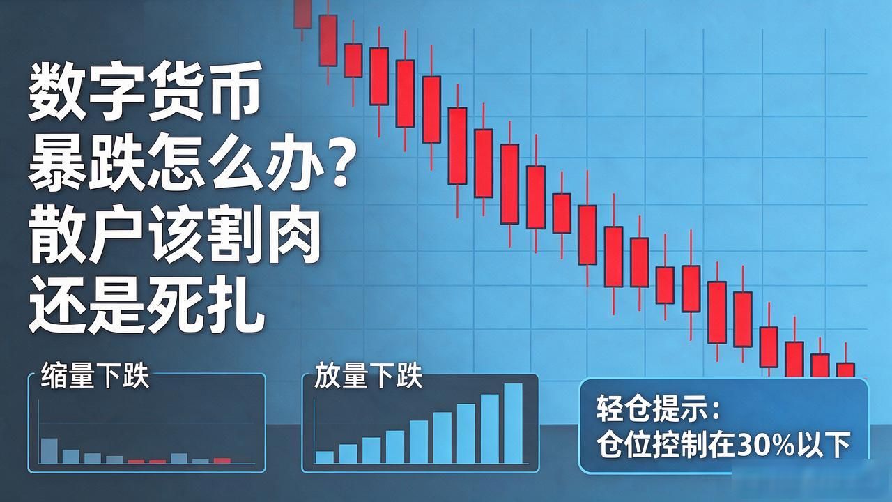 数字货币暴跌怎么办？散户该割肉还是死扛