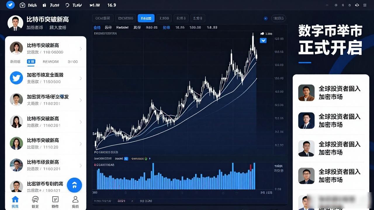 数字货币牛市图片大全 币圈行情走势高清图集