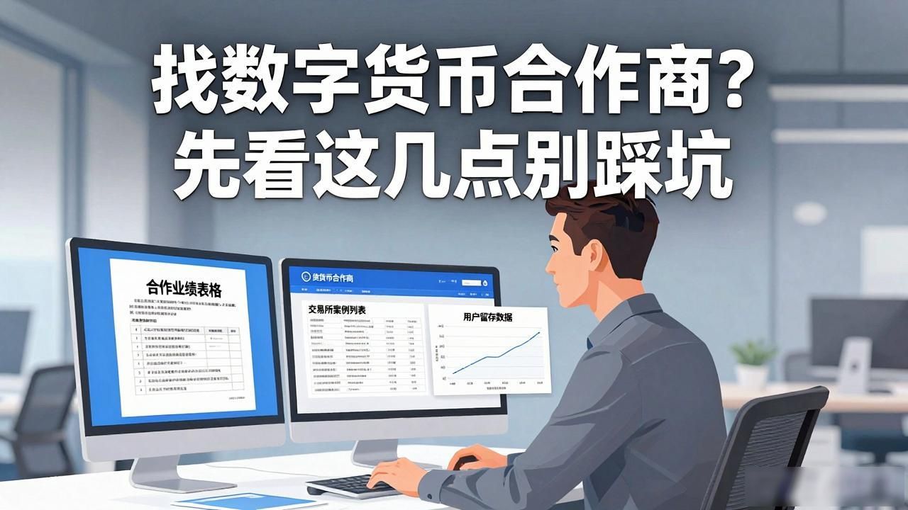 找数字货币合作商?先看这几点别踩坑