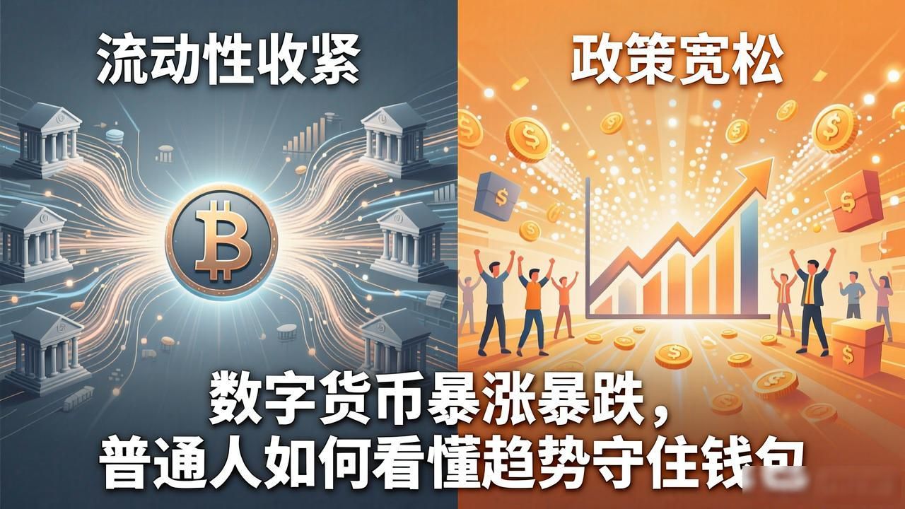 数字货币暴涨暴跌，普通人如何看懂趋势守住钱包