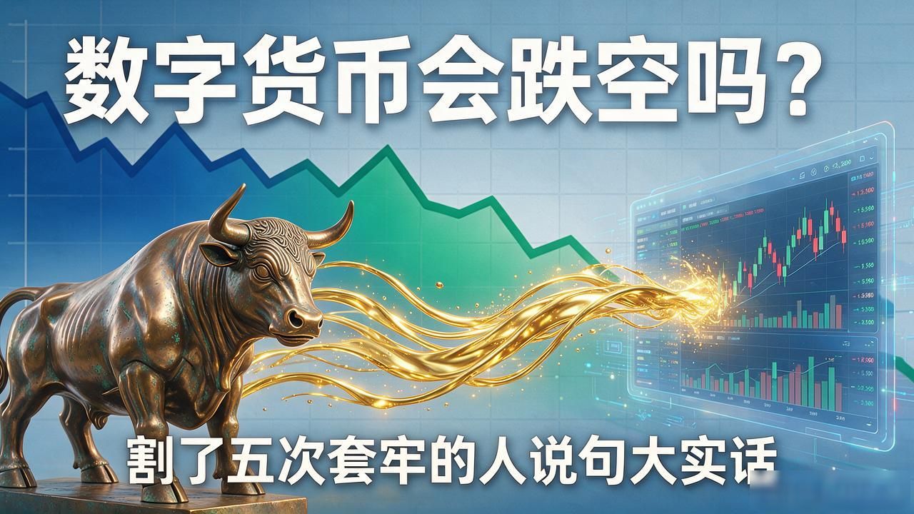数字货币会跌空吗？割了五次套牢的人说句大实话