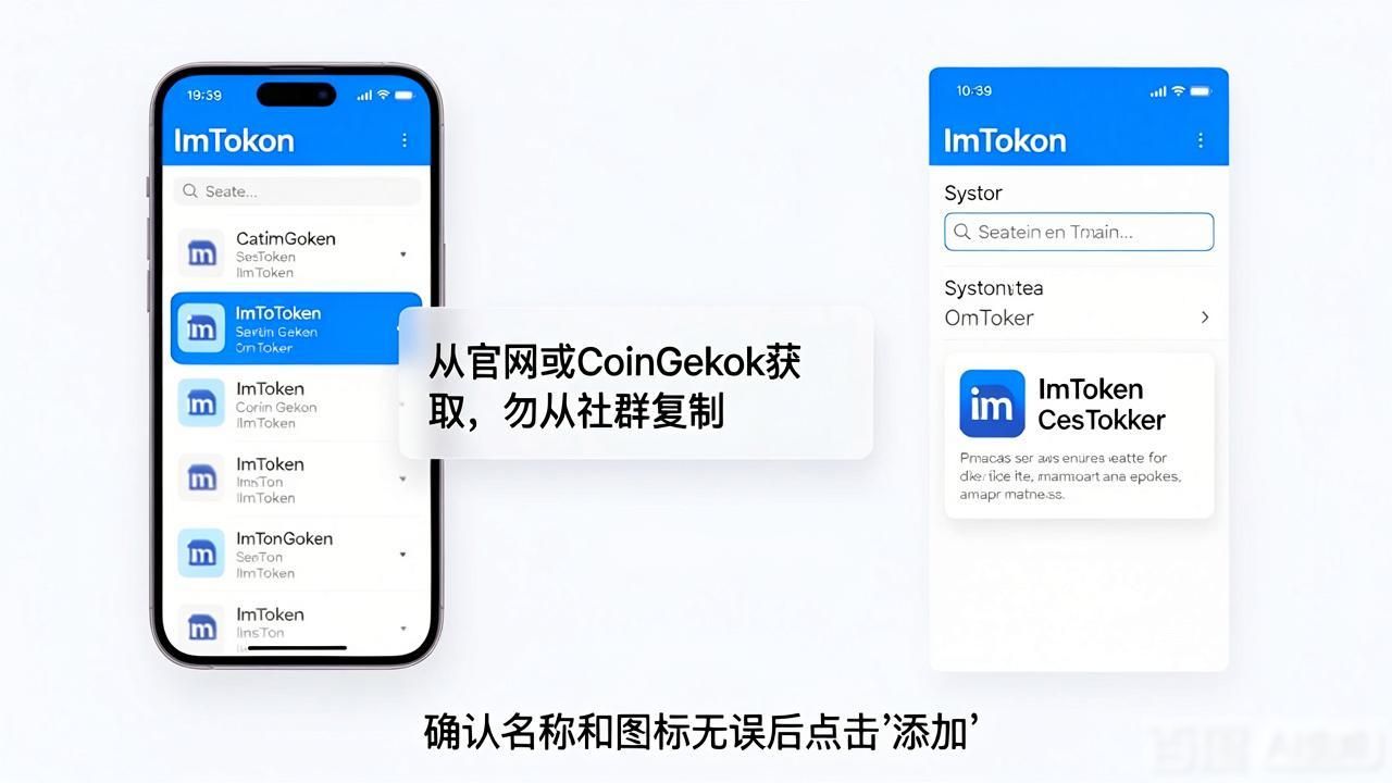 iOS版ImToken添加新资产步骤，手把手教你操作