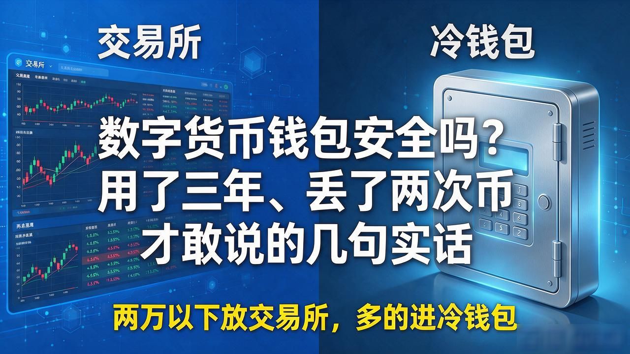数字货币钱包安全吗？用了三年、丢了两次币才敢说的几句实话