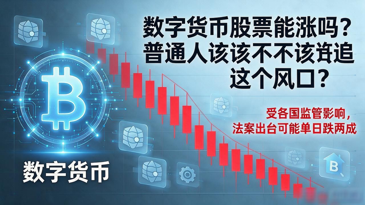 数字货币股票能涨吗？普通人该不该追这个风口