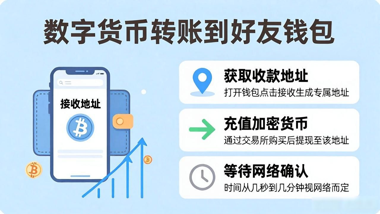 数字货币怎么转给好友?一文教你快速上手