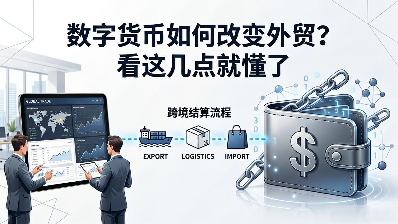 数字货币如何改变外贸?看这几点就懂了