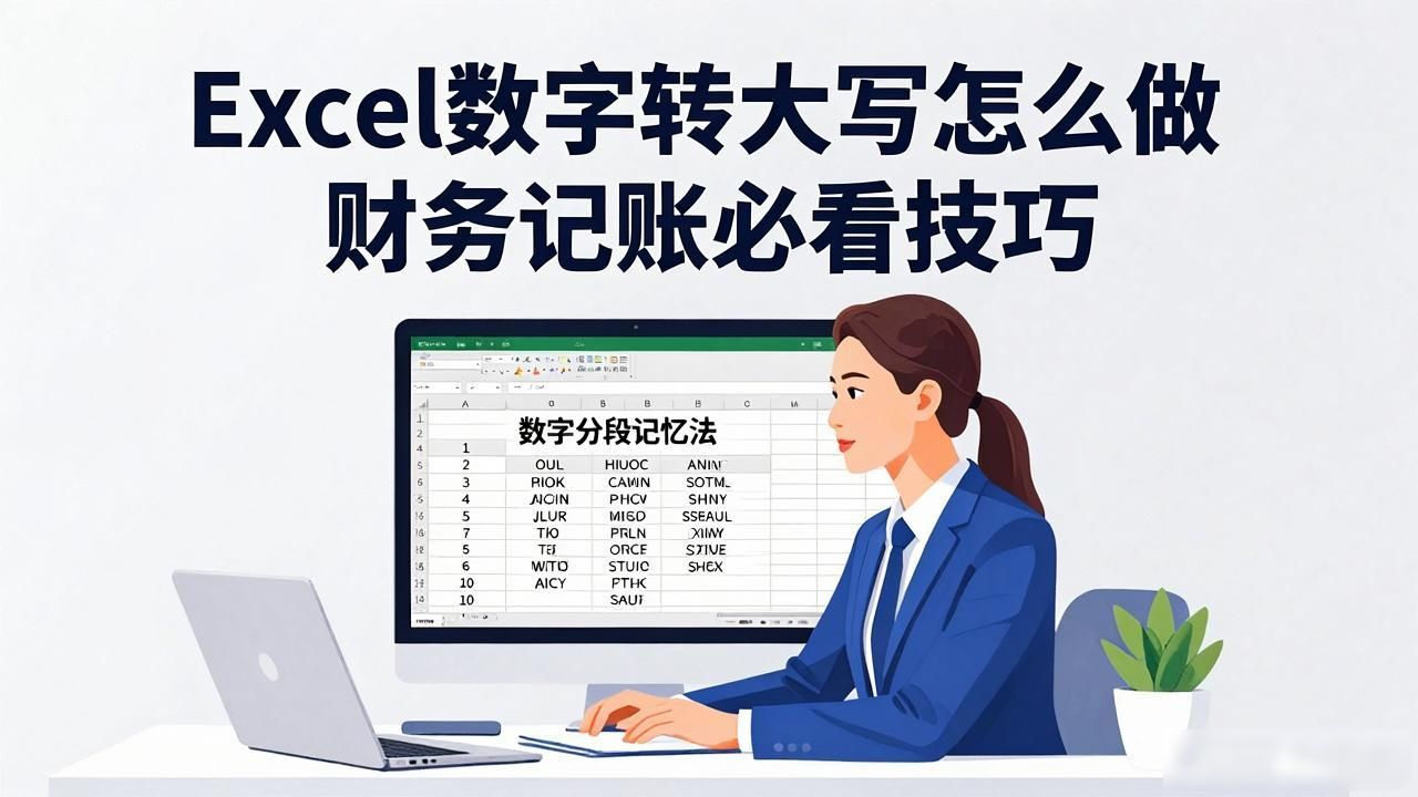 Excel数字转大写怎么做 财务记账必看技巧