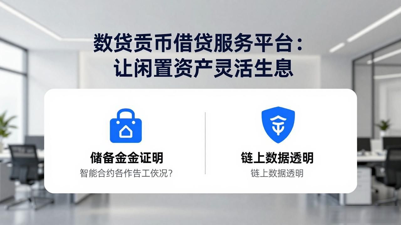 数字货币借贷服务平台：让闲置资产灵活生息