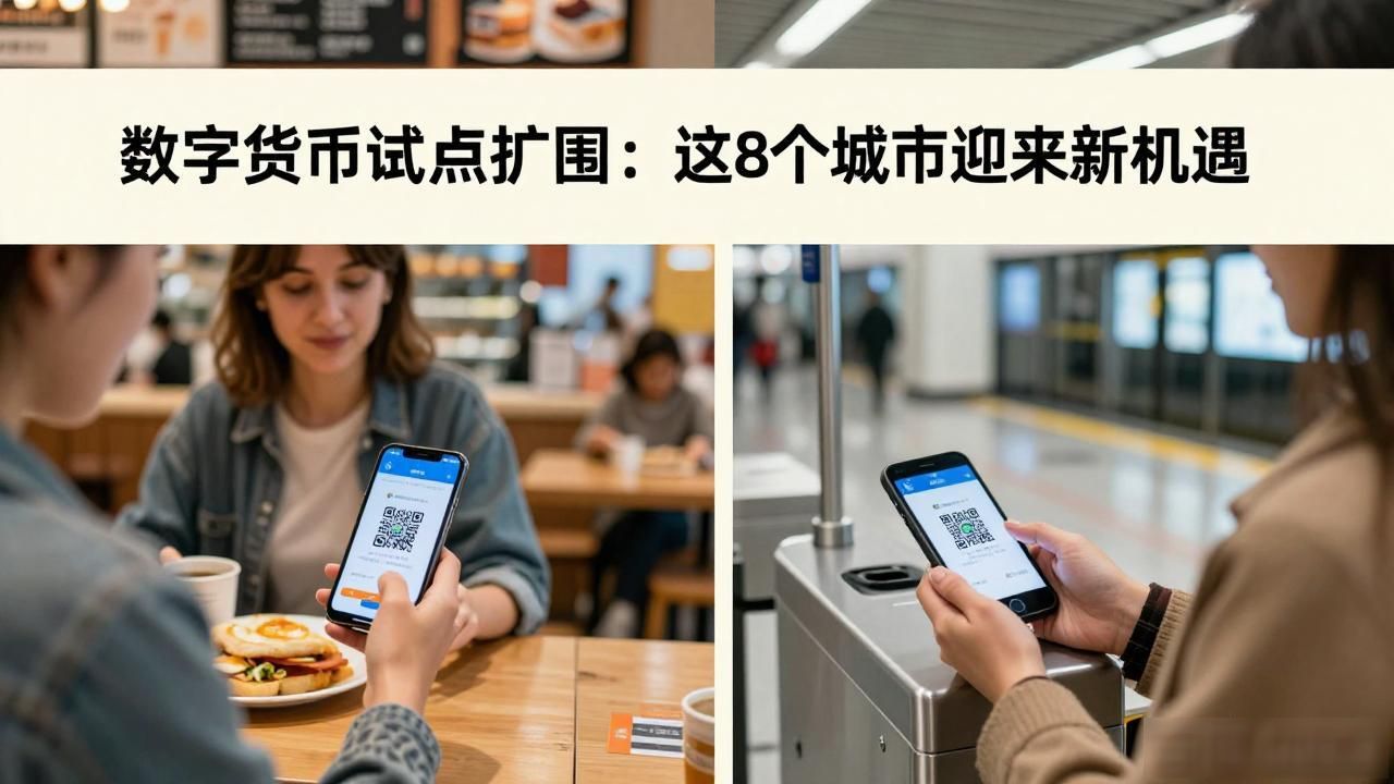 数字货币试点扩围：这8个城市迎来新机遇