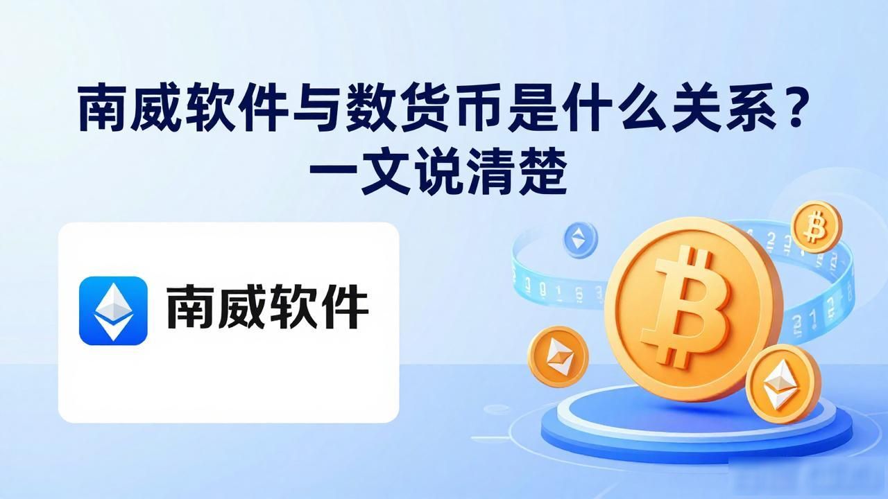 南威软件与数字货币是什么关系？一文说清楚