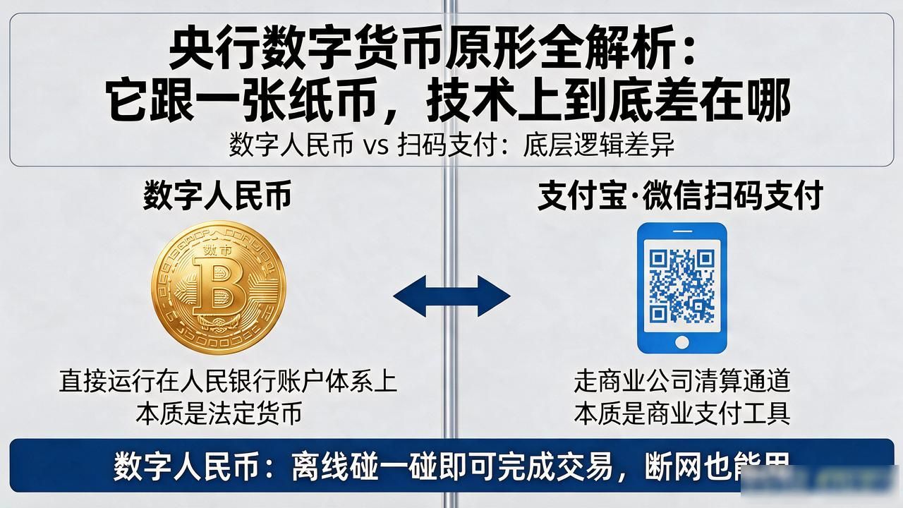 央行数字货币原形全解析：它跟一张纸币，技术上到底差在哪