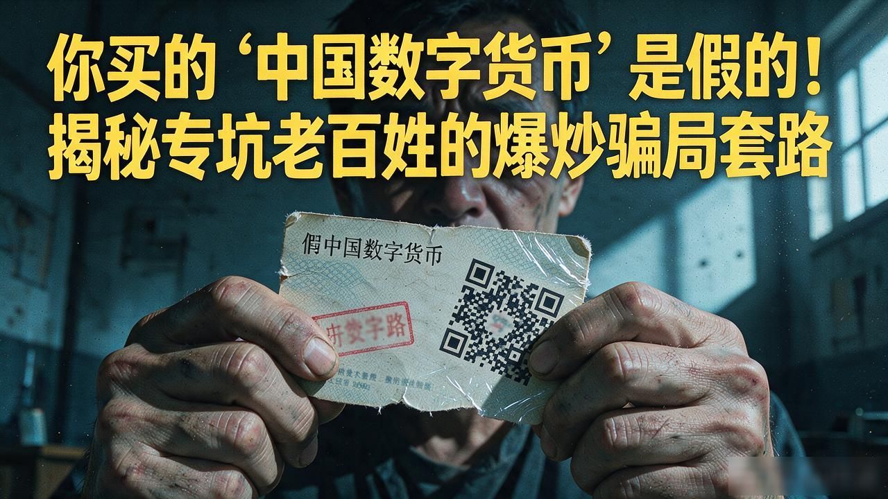 你买的"中国数字货币"是假的！揭秘专坑老百姓的爆炒骗局套路