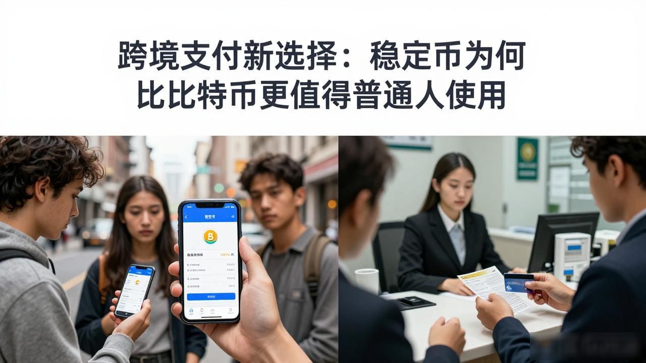 跨境支付新选择：稳定币为何比比特币更值得普通人使用