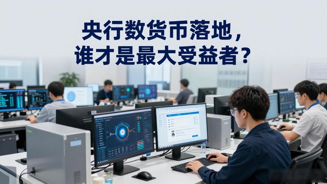 央行数字货币落地，谁才是最大受益者？