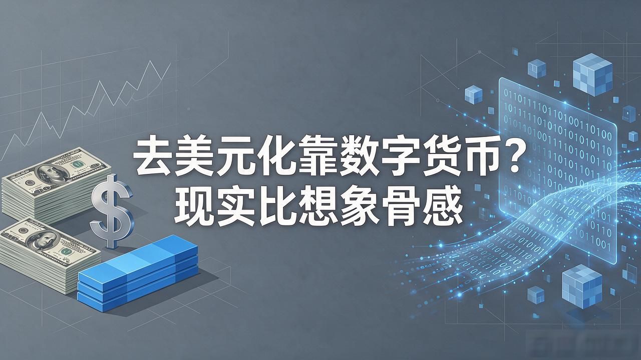 去美元化靠数字货币？现实比想象骨感