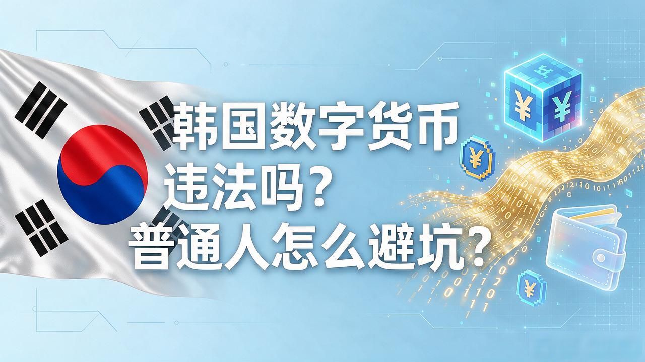 韩国数字货币违法吗？2026年买币交易到底犯法不，普通人怎么避坑