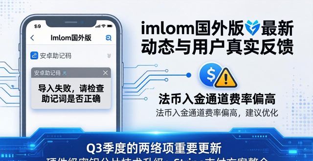 imToken国外版最新动态与用户真实反馈