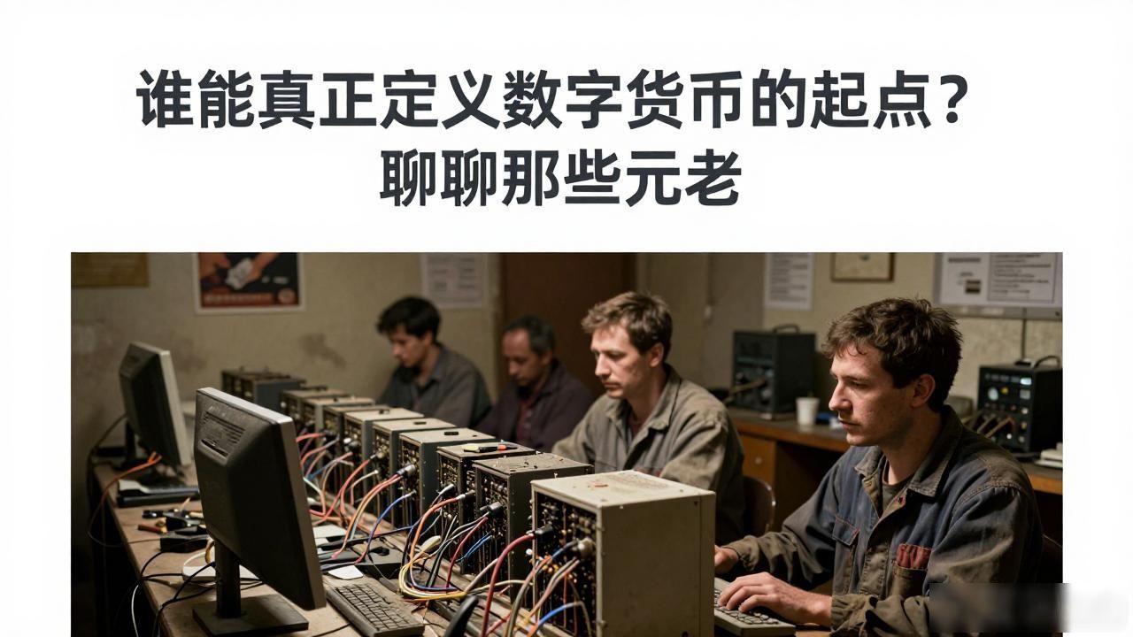 谁能真正定义数字货币的起点？聊聊那些元老