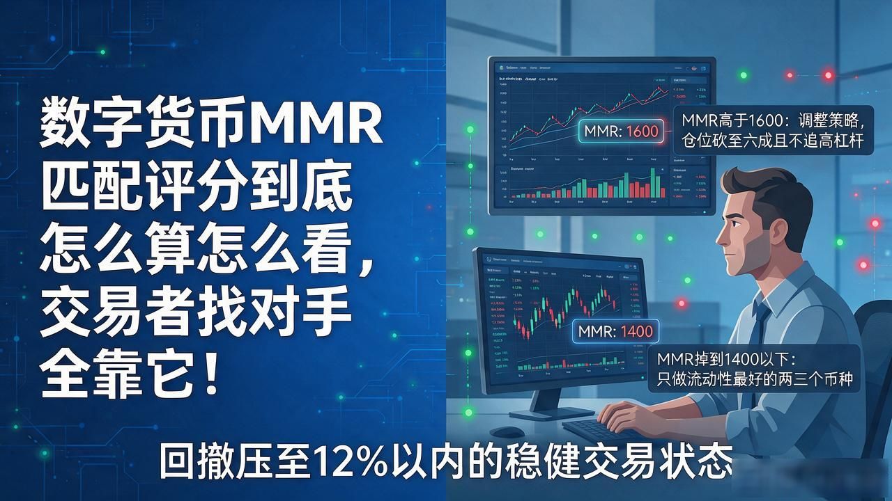 数字货币MMR匹配评分到底怎么算怎么看，交易者找对手全靠它
