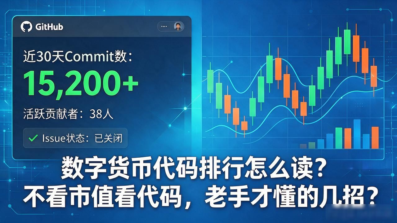 数字货币代码排行怎么读？不看市值看代码，老手才懂的几招