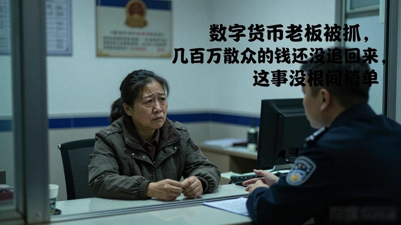 数字货币老板被抓，几百万散户的钱还没追回来，这事没那么简单