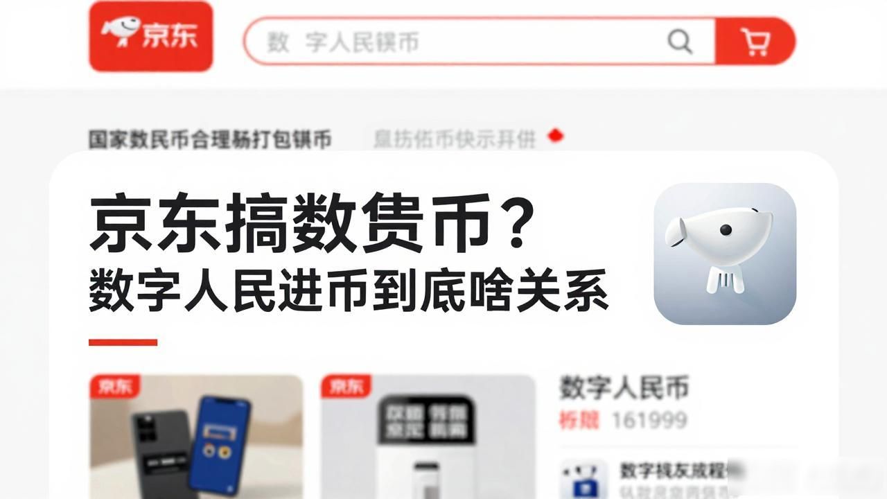 京东搞数字货币？数字人民币进电商和比特币到底啥关系