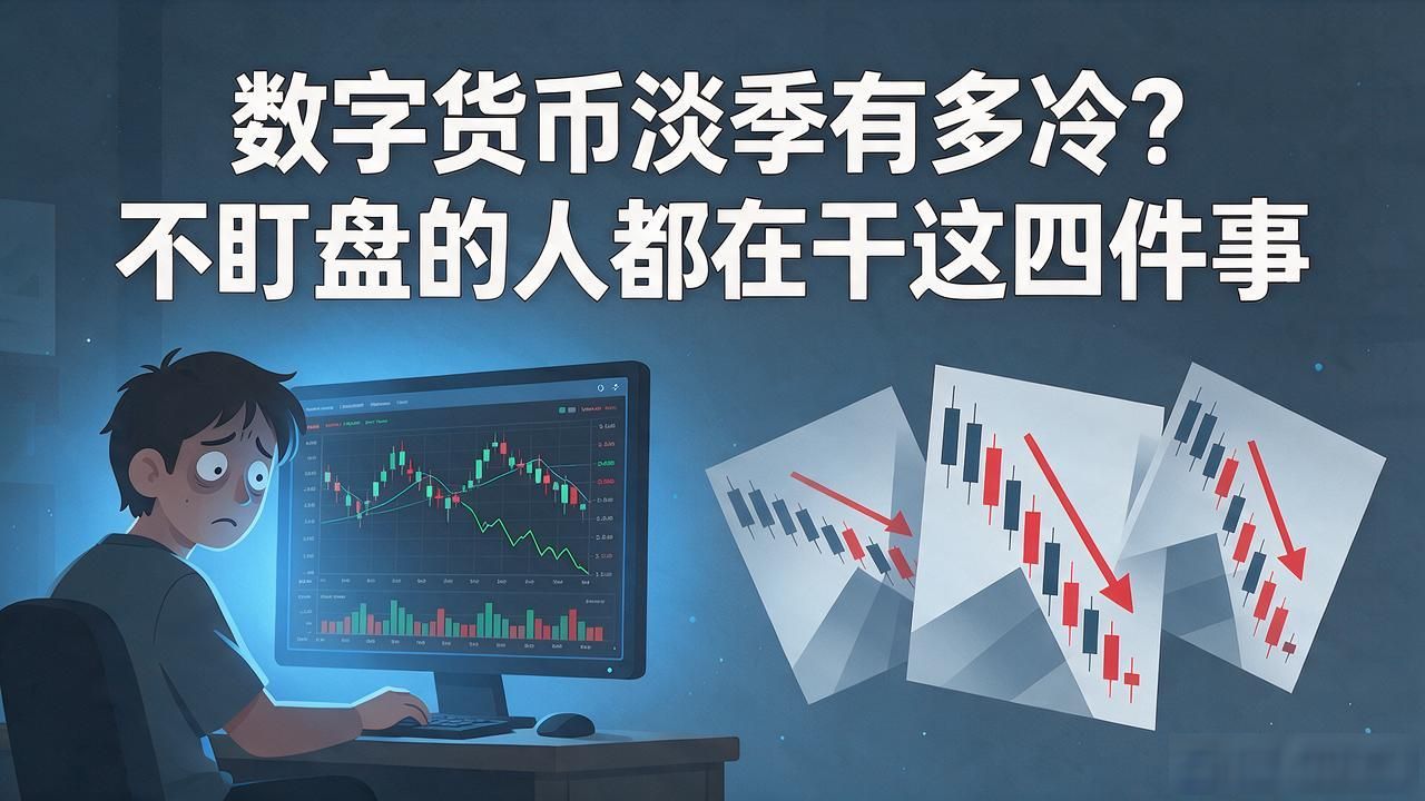数字货币淡季有多冷？不盯盘的人都在干这四件事