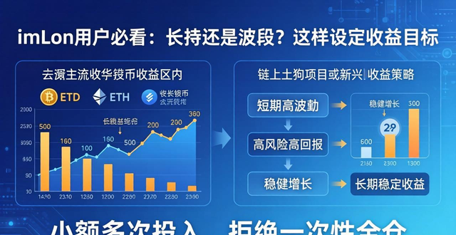 imToken用户必看：长持还是波段？这样设定收益目标